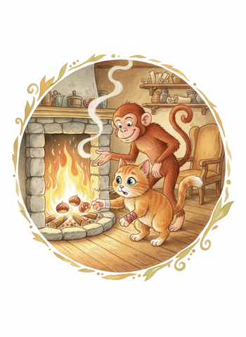 The Monkey and the Cat cover