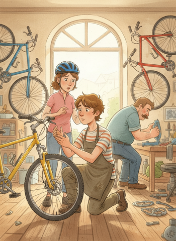 The Noisy Bike Brakes
