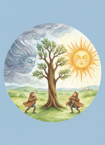 The North Wind and the Sun cover