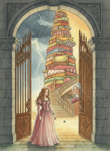 The Princess and the Pea cover