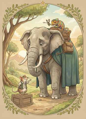 The Rat and the Elephant cover