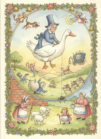 The Real Mother Goose: Favorite Rhymes cover