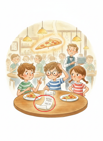 The Restaurant Bill With a Mistake cover
