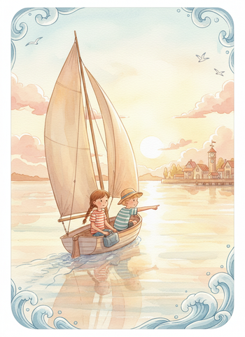 The Sailing Trip Becalmed cover