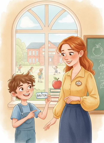 The Substitute Teacher Who Wasn't cover