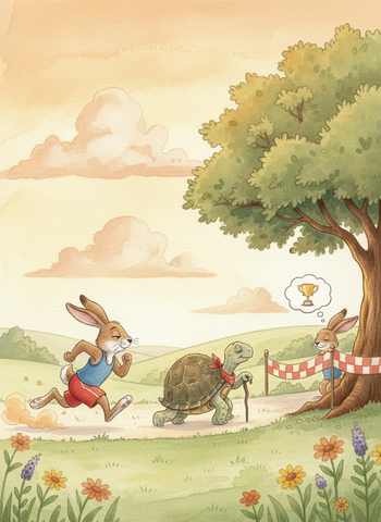 The Tortoise and the Hare cover
