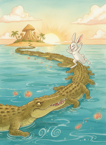The White Hare and the Crocodiles cover