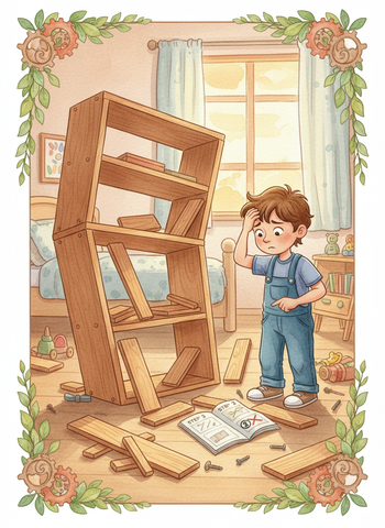 The Wobbly Bookshelf cover