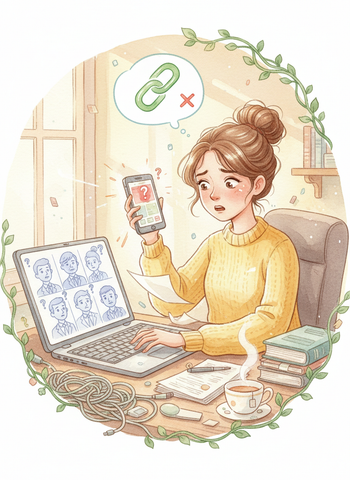 The Wrong Video Call Link cover